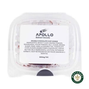 Apollo Baked Goods – Chocolate Chip Cookies – 600mg THC