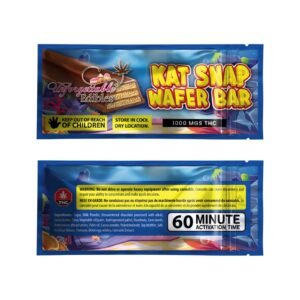 Unforgettable Edibles – Kat Snap Wafer Bar – 1000MG THC