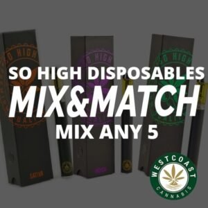 So High Extracts 1ML Disposable Pen – Mix and Match 5 Pens