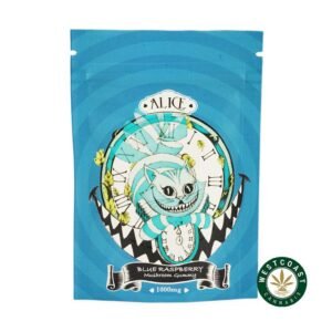 Alice Mushroom Gummy – Blue Raspberry 1000mg