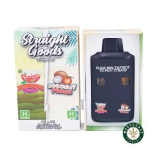 Straight Goods – Dual Chamber Vape – Morning Punch + Coconut Punch (3 Grams + 3 Grams)
