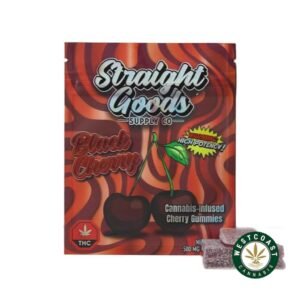 Straight Goods Edibles – Black Cherry (500mg THC)