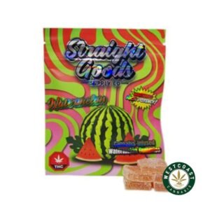 Straight Goods Edibles – Watermelon (500mg THC)