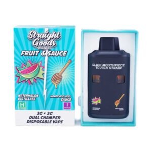 Straight Goods – Dual Chamber Vape – Watermelon + Honey Boo Boo (3 Grams + 3 Grams)