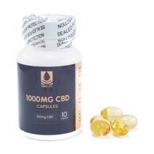 One Life Soft Gel Capsules – 1000mg CBD