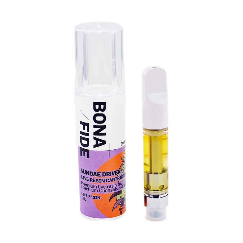 Bonafide – Live Resin Cartridge – 1000mg THC