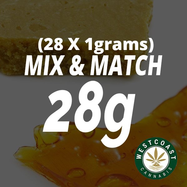 Multi Pack (Budder, Live Resin, Shatter, Crumble, Wax, Caviar) – 28g – 28 x 1g
