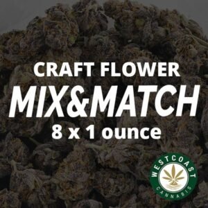 Multi Pack – Craft Flowers AAAA+ Half Pound – 8 x 28g