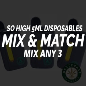 So High Extracts 5ML Disposable Pen – Mix and Match 3 Pens